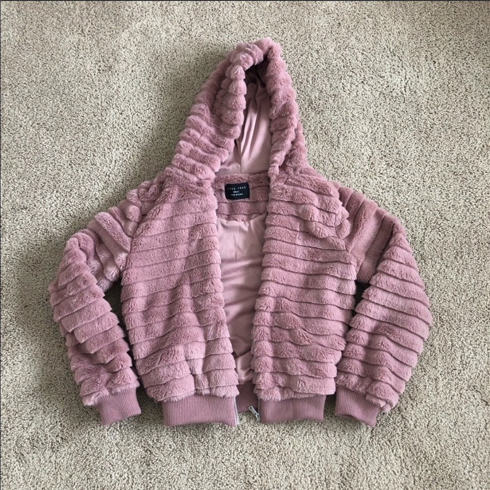 Fuzzy jacket